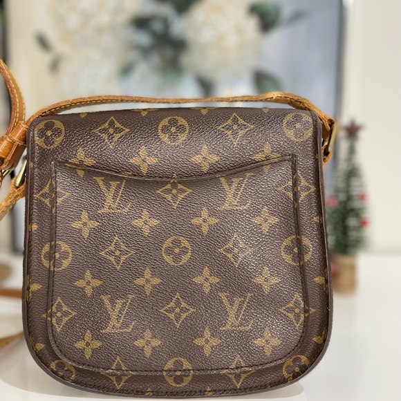 Auth LOUIS VUITTON Monogram Saint Cloud MM M51243 Crossbody Bag Brown Canvas - Picture 2 of 16